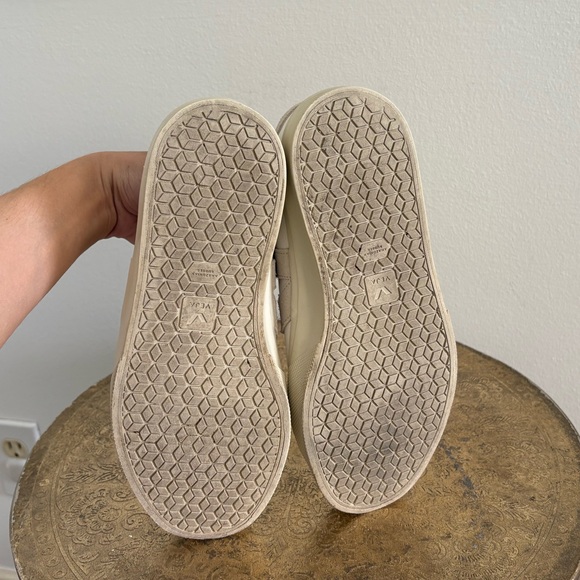 Veja Campo Leather Sneakers Extra White Almond - Picture 7 of 8